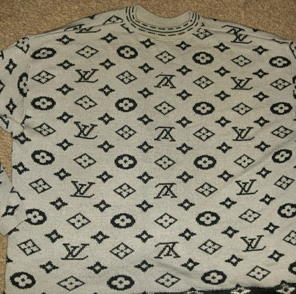 Louis vuitton authentic reversible sweater
